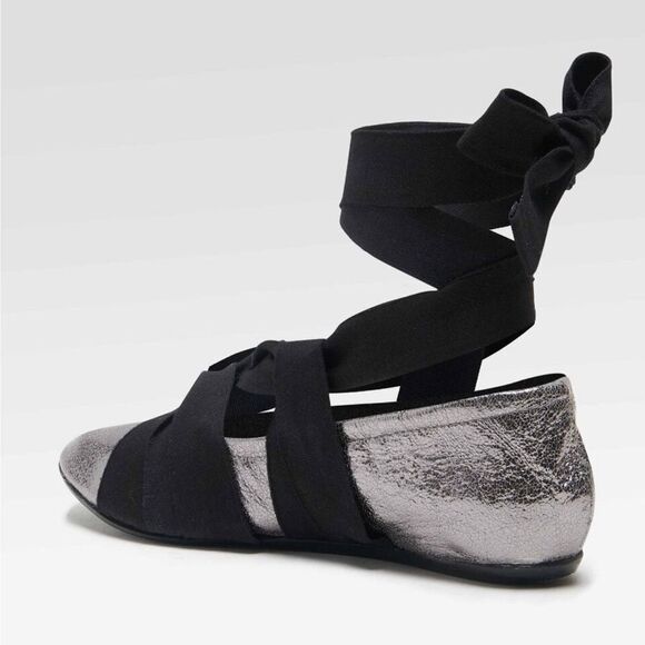 New Free People Cece Wrap Ballet Flats Size 7 - Picture 7 of 12